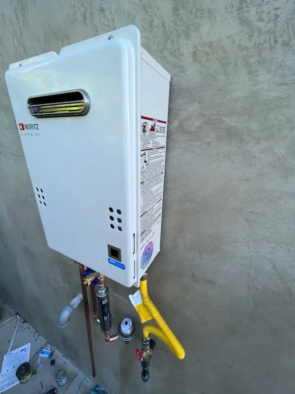 Tankless water heater installation for West Point Pleasant homes